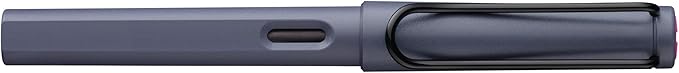 LAMY safari pink cliff - Fountain Pen with ergonomic grip & polished steel nib in size F - ideal for any Writing & Calligraphy - including LAMY T 10 blue cartridge - Right-Handed