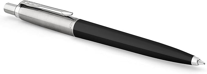 Parker Jotter Originals Ballpoint Pen Classic Black Finish Medium Point Blue Ink 1 Count