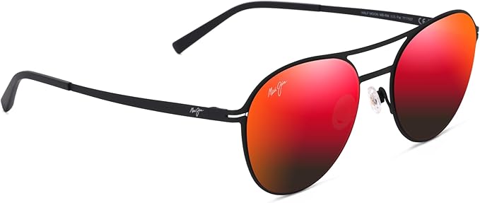 Maui Jim Polarized Men's and Women's Half Moon Round Sunglasses