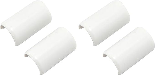 Legrand - Wiremold C19 Plastic Coupling Cord Cover, White (Pack of 2)