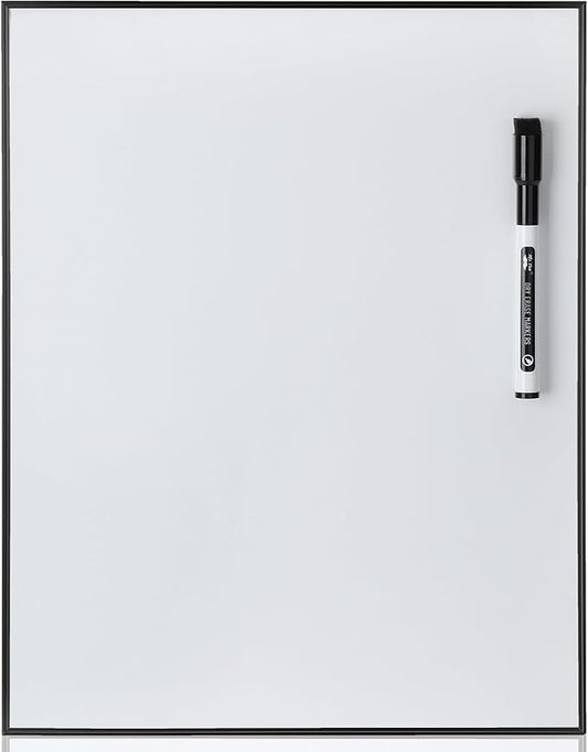Mr. Pen- Small Dry Erase Board, 11x14 Inches, Whiteboard with Black Dry Erase Marker, Aluminum Frame, Magnetic Small White Board for Students, Home, Office and Classroom