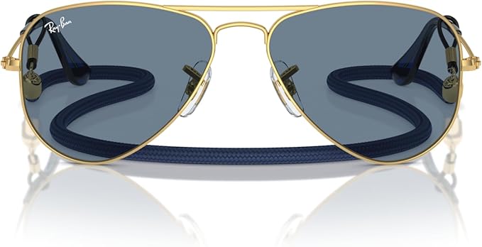 Ray-Ban Junior Kids' Rj9506s Metal Aviator Sunglasses