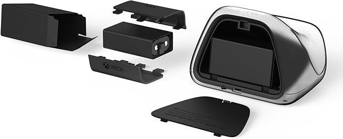 8BitDo Charging Dock for Xbox Wireless Controllers, Xbox Charging Station with Magnetic Secure Charging and Light Adjustment for Xbox Series X|S and Xbox One Controller - Officially Licensed (Black)