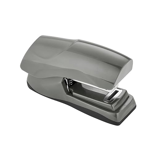 Bostitch Office Heavy Duty 40 Sheet Stapler with 1250 Staples & Claw Remover, Small Stapler Size, Fits into The Palm of Your Hand, Value Pack, Gray (B175-GRAY-VP)