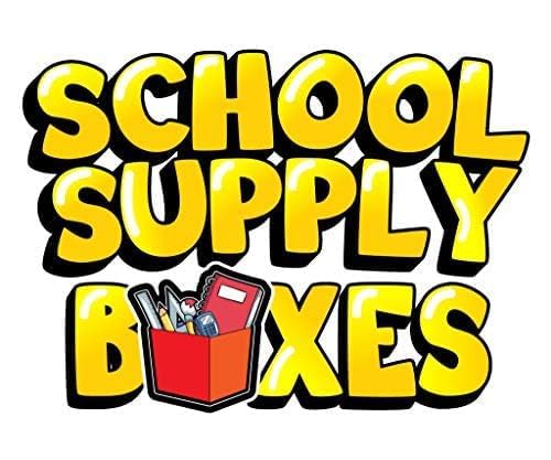 School Supply Boxes | High School Writing Bundle (1 Box) | Back to School Essentials Kit for Students & Teachers | Includes College-Ruled Filler Paper, College-Ruled Notebooks, 12 ct. Pens, & More