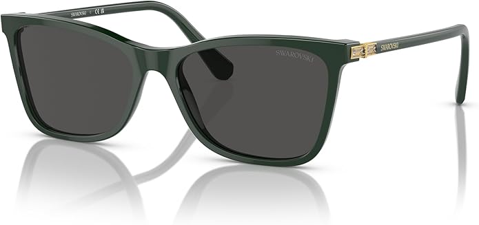 Swarovski womens Sk6004 Rectangular Sunglasses