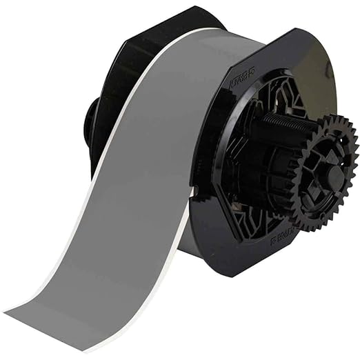 Brady B30C-2250-595-GY 100' Length x 2.250" Width, B-595 Vinyl, Grey BBP31 Indoor/Outdoor Tape