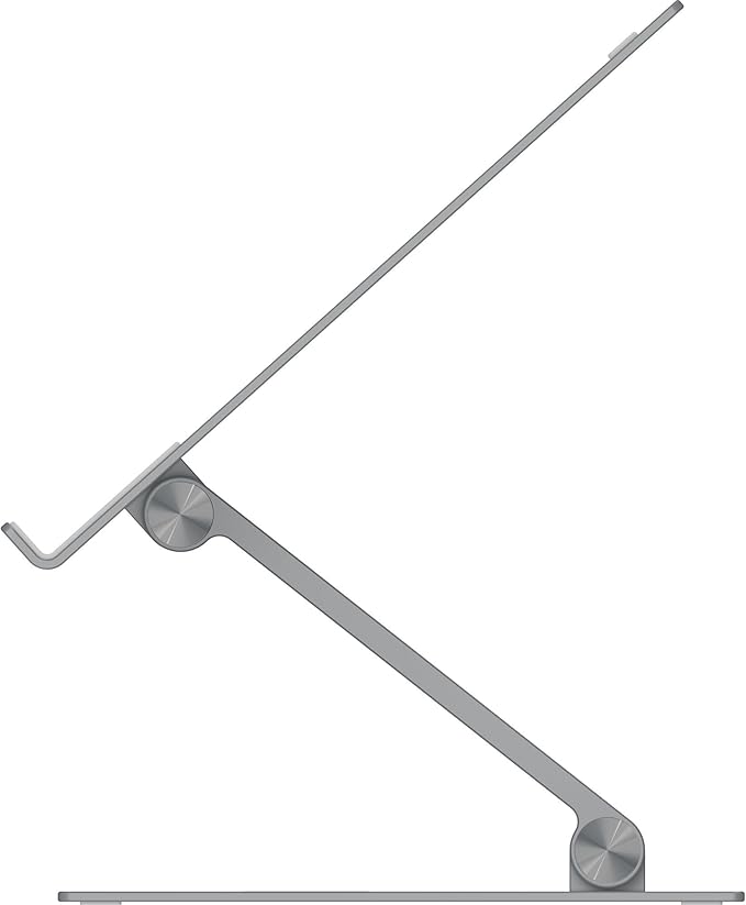 Razer Mercury Adjustable Laptop Stand - Ergonomic Height-Adjustable Laptop Stand for Laptops up to 18 Inches (Height and Tilt Adjustable, Robust Aluminium, Ventilated Design)