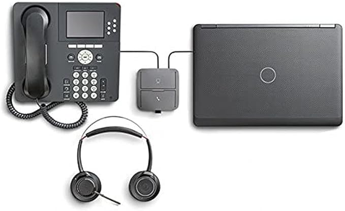Plantronics MDA200 Headset Communications Hub 83757-01 PC USB Switch
