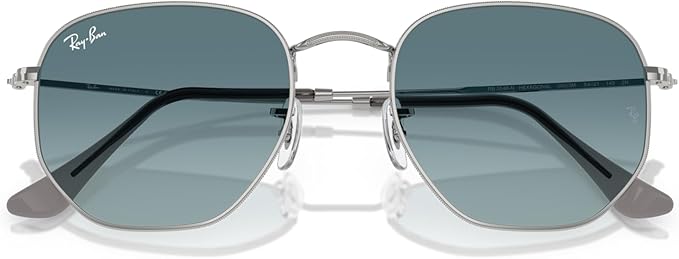 Ray-Ban unisex-adult Rb3548n Hexagonal Flat Lens Hexagonal Sunglasses