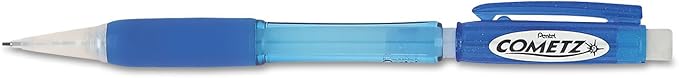Pentel AX119C Cometz Mechanical Pencil, HB #2, .9mm, Blue (Pack of 12)