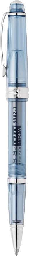 Cross Bailey Light Translucent Navy-Blue Resin Ballpoint Pen - Professional Pen for Effortless Writing - Journaling, Note-Taking & More - Black Ink - Easy Handling - Includes Gift Box