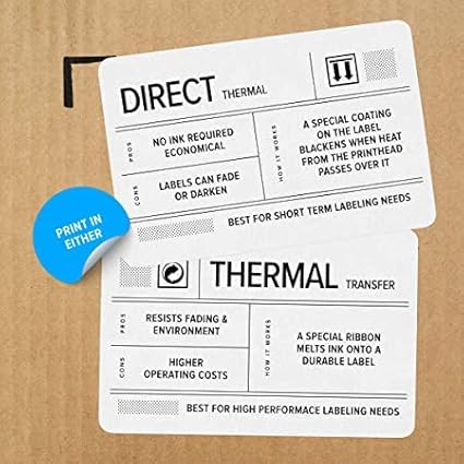 Zebra - GK420t Thermal Transfer Desktop Printer for Labels, Receipts, Barcodes, Tags, and Wrist Bands - Print Width of 4 in - USB and Ethernet Port Connectivity (Renewed)