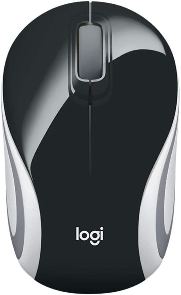 Logitech Wireless Mini Mouse M187 Ultra Portable,1000 DPI Optical Tracking, 3-Buttons, PC/Mac/Laptop - Palace Blue