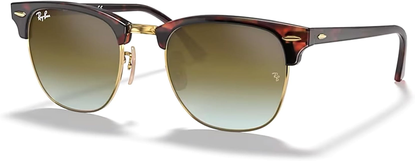 Ray-Ban RB3016 CLUBMASTER Sunglasses For Men For Women +BUNDLE with ACCESSORY EYEWEAR KIT