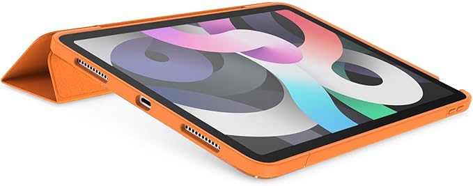 OtterBox - Symmetry Series 360 Elite Case for 11" iPad Air M2/4th/5th Gen - Scratch-Resistant Tablet Case with Folio and Apple Pencil Holder (Vitamin C)