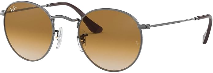 Ray-Ban Unisex Rb3447n Round Flat Lens Round Sunglasses