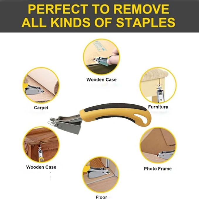 Heavy Duty Staple Remover ANYALITE Industrial Staple Removers Canvas Arrow Staple Remover Signature Stapler Remover Tool Office Claw Tools Staple Puller Removing
