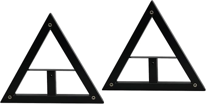Rockville RVSM1 Pair of Near-Field Studio Monitor Stands, Adjustable Height 33-45in, Heavy-Duty Steel, EVA Foam Padding, Vibration Reduction, for Home Studio Musicians and Audio Engineers
