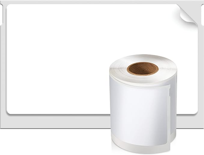 DYMO Authentic LW Video Top Labels, DYMO Labels for LabelWriter Label Printers, 1-4/5" x 3-1/10", 1 Roll of 150