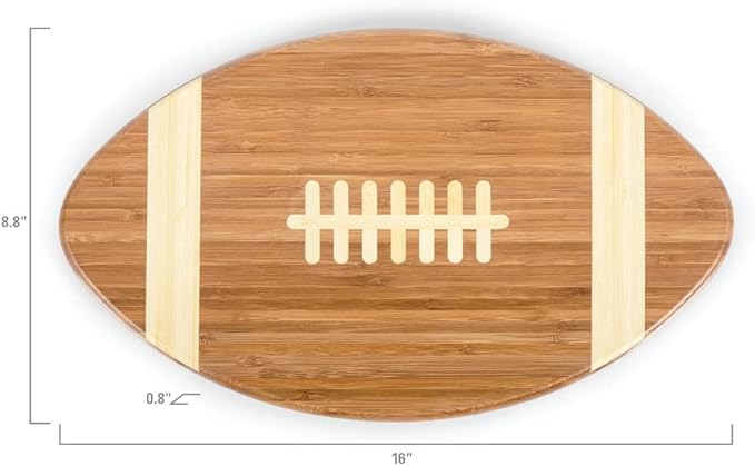 PICNIC TIME NCAA Texas Tech Red Raiders Touchdown! Bamboo Cutting Board