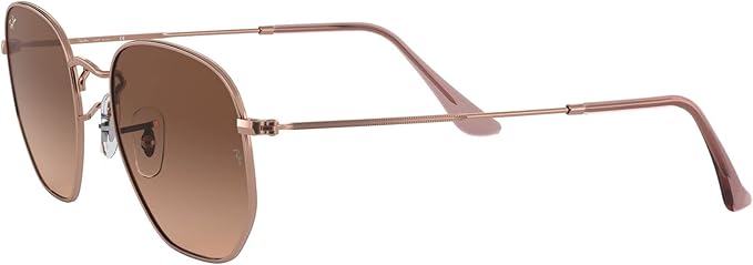 Ray-Ban unisex-adult Rb3548n Hexagonal Flat Lens Hexagonal Sunglasses