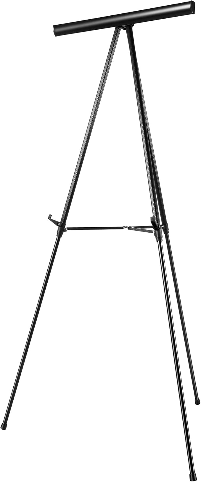 Amazon Basics Height Adjustable Aluminum Flipchart Easel Stand, Portable, for Whiteboard, Flip Chart, Poster Boards, Paper Pads and Signage, 35 x 2 x 28 Inches, Black