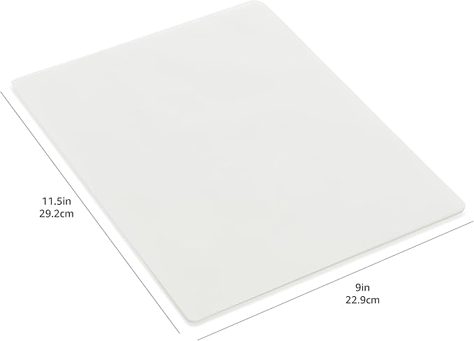 Amazon Basics Clear Thermal Laminating Plastic Paper Laminator Sheets, 9 x 11.5-Inch, 200-Pack, 2.8mil