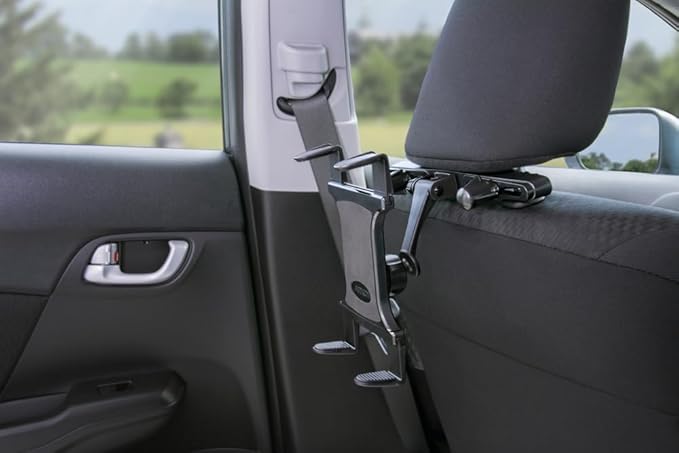 ARKON Mounts Car Seat Headrest Tablet Mount for iPad Air/4/3/2/Pro, Galaxy Note/Tab Pro (TABHM7)