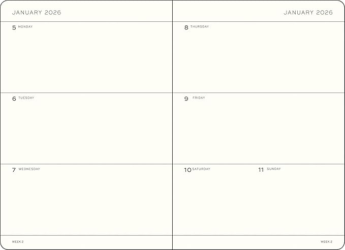 LEUCHTTURM1917 - Weekly Planner 2026, Softcover, Medium (A5), Forest Green (Jan 1 - Dec 31, 2026)