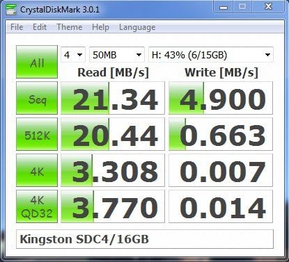 Kingston 4 GB microSDHC Class 4 Flash Memory Card SDC4/4GB