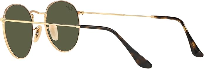 Ray-Ban Unisex Rb3447n Round Flat Lens Round Sunglasses