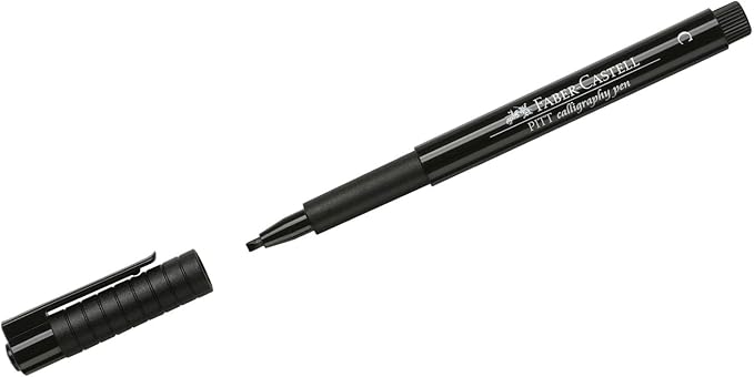 Faber Castell 167599 2.5 mm "B Pitt Artist" India Ink - Black