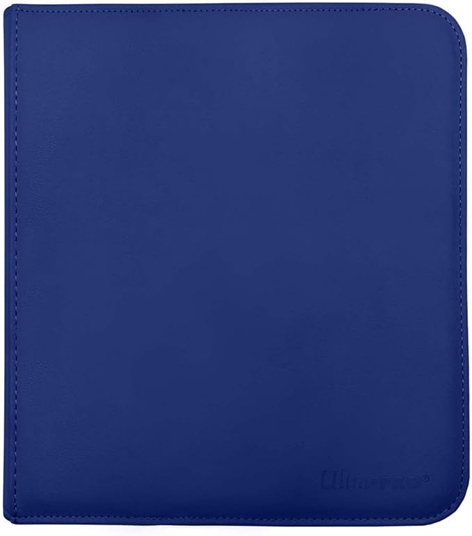Ultra Pro E-15740 Ultra Pro-12 Pocket Zippered Pro Binder-Blue (Blue)