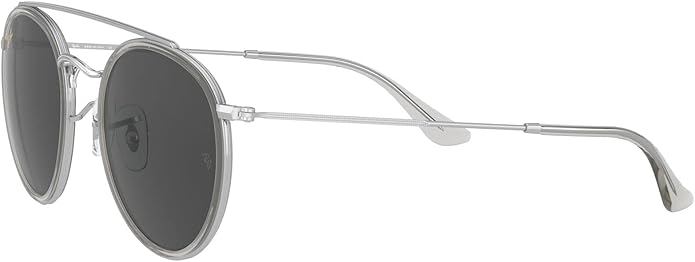 Ray-Ban Unisex Rb3647n Double Bridge Round Sunglasses