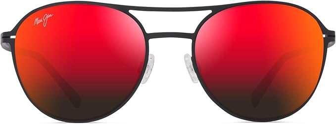 Maui Jim Polarized Men's and Women's Half Moon Round Sunglasses
