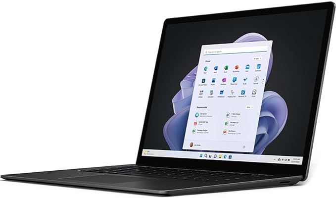 Microsoft Surface Laptop 5 13.5" Touchscreen Notebook - 2256 x 1504 - Intel Core i7 12th Gen i7-1265U - Intel Evo Platform - 32 GB Total RAM - 512 GB SSD - Matte Black (Renewed)