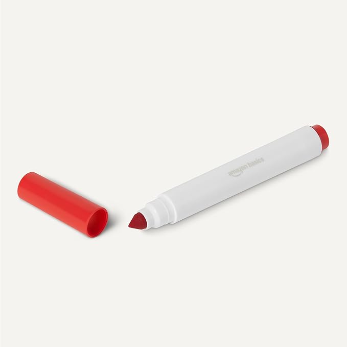 Amazon Basics Broad Line Washable Markers, Multicolor, Pack of 40