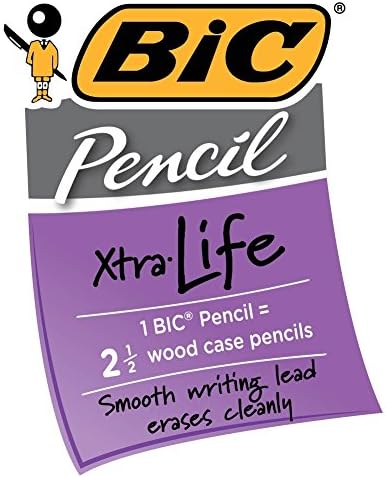 BIC Mechanical Pencil, Medium Point, 0.7mm, 5 ct