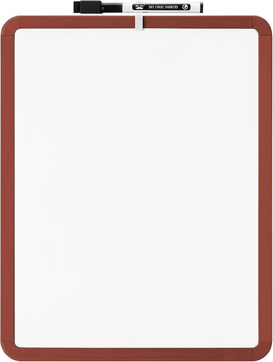 Mr. Pen- Dry Erase Board, 14” x 11” with a Black Dry Erase Marker, Small Mini White Board for Students