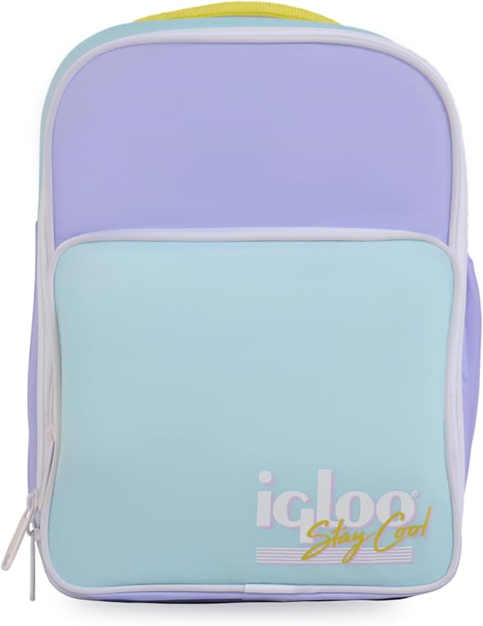 Igloo Lilac Breeze CONVERTIBLE RETRO BACKPACK
