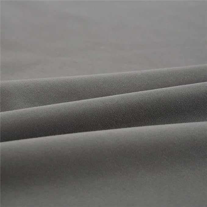 WenBags Lightweight Waterproof Flat Sheet 90 * 118 Inches California King Size-Mattress Protector for Bed & Couch, Pet Hair Resistant Cover Ideal for Dogs & Cats, Perfect for Hotels & Hospitals(Gray)
