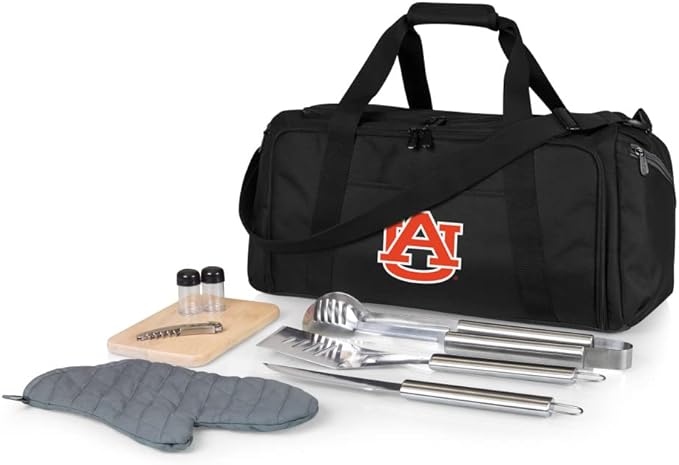 PICNIC TIME NCAA BBQ Kit Cooler Tote with Barbecue & Accessories