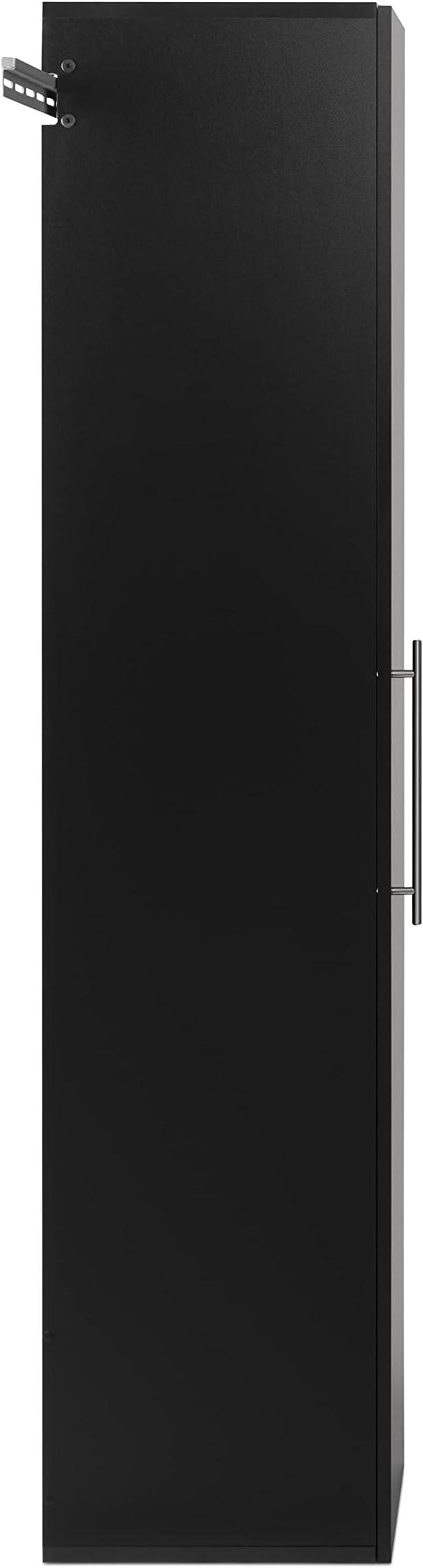 Prepac HangUps Narrow Wall Mounted Garage Storage Cabinet, Tall Storage Organizer Cabinet, 15" W x 72" H x 16" D, Black
