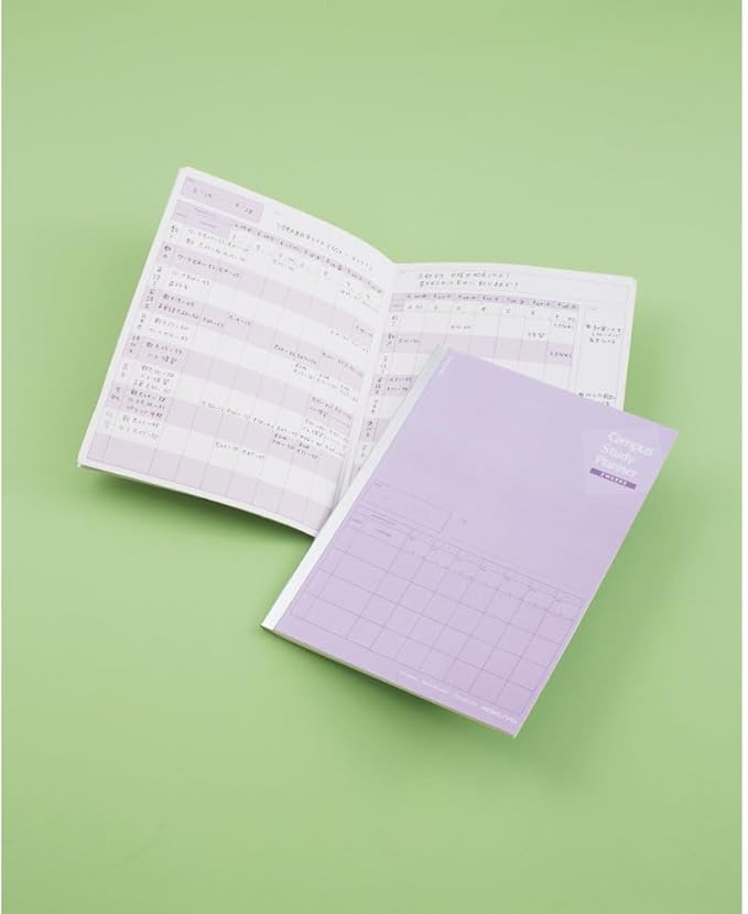 Kokuyo Campus Study Planner 2 Weeks B5, Purple (ﾉ-Y80LT-V)