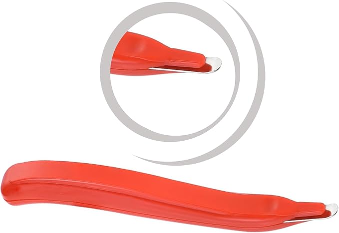 Staple Remover Professional Magnetic Staple Remover Puller Staples Remover Staple Removal Tool for School Office Home (red)