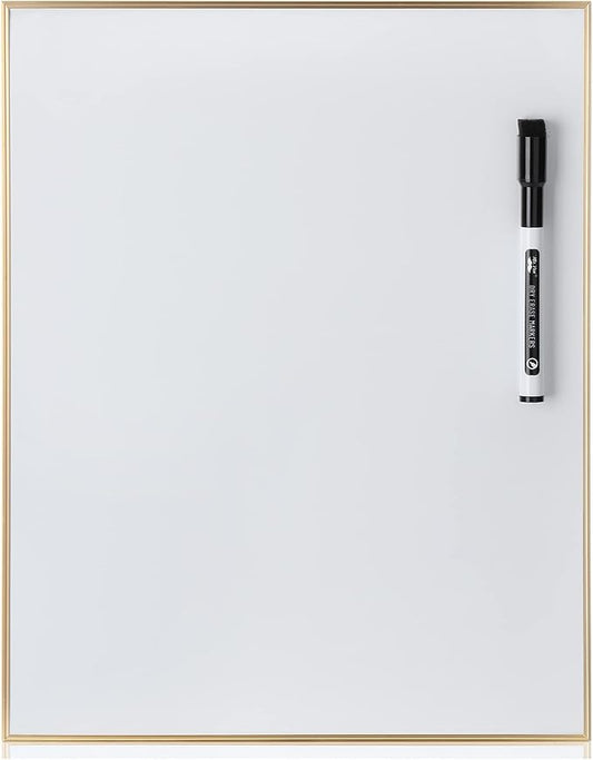 Mr. Pen- Small Dry Erase Board, 11x14 Inches, Whiteboard with Black Dry Erase Marker, Aluminum Frame, Magnetic Small White Board for Students, Home, Office and Classroom