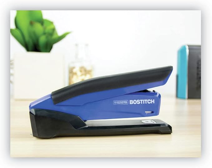 PaperPro-Bostitch 1122 inPOWER Stapler, 20-Sheet Capacity, Blue