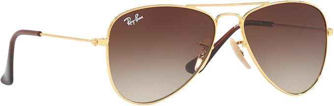 Ray-Ban Junior Kids' Rj9506s Metal Aviator Sunglasses
