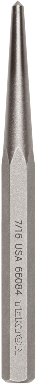 TEKTON 7/16 Inch Center Punch | 66084 | Made in USA